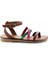 Çok Renkli Leather Kadın Sandalet K05197020903 2