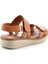 Taba Leather Kadın Sandalet K05281202703 3