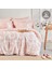 Bedding Andressa Çift Kişilik Ranforce Nevresim Seti- Blush 1