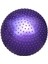 Dikenli Yoga Pilates Aeorobik Jimnastik Topu 65 cm Mor 2