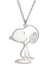 925 Ayar Gümüş Snoopy Kolye 3
