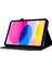 Apple Pad 10.9 (2022) Şok Geçirmez Kasa, Kart Tutucusu ile Dikiş Önleme Önleyici Tablet Deri Kapağı, Stand (Yurt Dışından) 3
