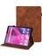 Lenovo Sekmesi M8 Gen 4 Çiçek Baskı Tablet Koruyucu Kabuk Pu Deri Deri Anti Dalgalı Stand Kart Kart Yuvaları (Yurt Dışından) 1