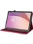 Lenovo Tab M8 Gen 4 Stand Deri Tablet Kılıfı Baskılı Kelebek Çiçek Kart Tutucu Tablet Kapak (Yurt Dışından) 3