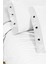New Fancy Stripe Beyaz King Size (Battal Boy) %100 Pamuk Çizgili Nevresim Takımı 5