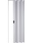 Akordiyon Kapı 102X196 Beyaz Camsız 12 mm Katlanır Akordeon Pvc 3