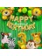 Safari Hayvanlar 3 Yaş Balon Set Safari Konsept Folyo Helyum Balon Set Safari Konsept Doğum Günü Set 1