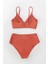 Özel Tasarım Önden Çarpraz Bikini Üstü 4