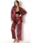 Uzun Kollu Saten Pijama Takımı 2