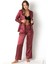 Uzun Kollu Saten Pijama Takımı 4