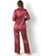 Uzun Kollu Saten Pijama Takımı 5