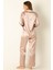 Uzun Kollu Saten Pijama Takımı 4