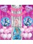 Frozen Elsa 9 Yaş Balon Seti Karlar Ülkesi Konsept Helyum Balon Set Frozen Elsa Doğum Günü Set 1