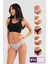 (5 Adet) Yüksekbel Classic High Leg Brief Kadın Külot 2057 3