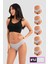 (5 Adet) Yüksekbel Classic High Leg Brief Kadın Külot 2057 1