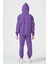 Erkek Çocuk Unisex Nasa Baskı Detaylı Oversize Kapüşonlu Çocuk Eşofman Takımı 6