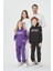 Erkek Çocuk Unisex Nasa Baskı Detaylı Oversize Kapüşonlu Çocuk Eşofman Takımı 8