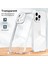 iPhone 12 Pro Için Şeffaf Sert Pc Tampon Telefon Kılıfı - Beyaz (Yurt Dışından) 2