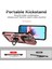 Xiaomi Redmi Note 10 4g/ Note 10S Için Halka Ayaklı ve Kayar Kamera Kapaklı Telefon Kılıf - Rose Gold (Yurt Dışından) 5