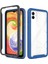 Samsung Galaxy A04 Için Hibrit Bumper Tam Koruma Telefon Kılıfı - Lacivert (Yurt Dışından) 1