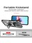 Xiaomi Redmi Note 10 4g/ Note 10S Için Halka Ayaklı ve Kayar Kamera Kapaklı Telefon Kılıf - Gümüş (Yurt Dışından) 5
