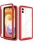 Samsung Galaxy A04 Için Hibrit Bumper Tam Koruma Telefon Kılıfı - Kırmızı (Yurt Dışından) 1