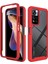 Xiaomi Redmi Note 11 Pro+ 5g Için Hibrit Bumper Tam Koruma Telefon Kılıfı - Kırmızı (Yurt Dışından) 2