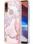 Motorola Moto E7 Power / E7I Power Için Mermer Şık Desenli Tpu Tampon Telefon Kılıfı - Rose Gold (Yurt Dışından) 1