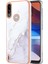 Motorola Moto E7 Power / E7I Power Için Mermer Şık Desenli Tpu Tampon Telefon Kılıfı - Beyaz (Yurt Dışından) 1