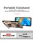 Xiaomi Redmi Note 9s/9 Pro/9 Pro Max Için Halka Ayaklı ve Kayar Kamera Kapaklı Telefon Kılıf - Altın (Yurt Dışından) 5