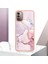 Nokia G21 / G11 Için Mermer Şık Desenli Tpu Tampon Telefon Kılıfı - Rose Gold (Yurt Dışından) 5