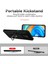 Xiaomi Redmi Note 9s/9 Pro/9 Pro Max Için Halka Ayaklı ve Kayar Kamera Kapaklı Telefon Kılıf - Siyah (Yurt Dışından) 5