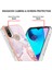 Motorola Moto E20 / E30 / E40 Için Mermer Şık Desenli Tpu Tampon Telefon Kılıfı - Rose Gold (Yurt Dışından) 4