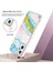 Oppo A36 / Realme 9i Için Mermer Şık Desenli Tpu Tampon Telefon Kılıfı - Altın (Yurt Dışından) 3