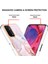 Oppo A74 5g / A93 5g / A54 5g / A93S 5g Için Mermer Şık Desenli Tpu Tampon Telefon Kılıfı - Rose Gold (Yurt Dışından) 4