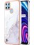 Oppo Realme C21Y Için Mermer Şık Desenli Tpu Tampon Telefon Kılıfı - Beyaz (Yurt Dışından) 1