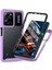 Xiaomi Poco X5 Pro Için Dahili Ekran Koruyucu Tam Gövde Koruma Telefon Kılıfı - Mor (Yurt Dışından) 1