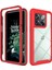 Oneplus 10T Için Hibrit Bumper Tam Koruma Telefon Kılıfı - Kırmızı (Yurt Dışından) 1