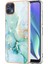 Motorola Moto G50 5g Için Mermer Şık Desenli Tpu Tampon Telefon Kılıfı - Yeşil (Yurt Dışından) 1