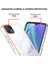 Motorola Moto G50 5g Için Mermer Şık Desenli Tpu Tampon Telefon Kılıfı - Beyaz (Yurt Dışından) 4