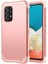 Samsung Galaxy A53 5g Için Yumuşak Silikon Sert Pc Tampon Telefon Kılıfı - Rose Gold (Yurt Dışından) 3
