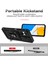 Honor X7 Için Halka Ayaklı ve Kayar Kamera Kapaklı Telefon Kılıf - Siyah (Yurt Dışından) 5