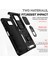 Xiaomi Poco X3 Nfc / X3 Pro Için Halka Ayaklı ve Kayar Kamera Kapaklı Telefon Kılıf - Siyah (Yurt Dışından) 4