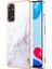 Xiaomi Redmi Note 11S / Note 11 4g Için Mermer Şık Desenli Tpu Tampon Telefon Kılıfı - Beyaz (Yurt Dışından) 1