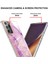 Samsung Galaxy Note 20 Ultra Için Mermer Şık Desenli Tpu Tampon Telefon Kılıfı - Pembe (Yurt Dışından) 4