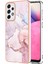 Samsung Galaxy A33 5g Için Mermer Şık Desenli Tpu Tampon Telefon Kılıfı - Rose Gold (Yurt Dışından) 1