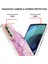 Motorola Moto G51 5g Için Mermer Şık Desenli Tpu Tampon Telefon Kılıfı - Pembe (Yurt Dışından) 4