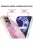 Oppo Realme 8i Için Mermer Şık Desenli Tpu Tampon Telefon Kılıfı - Pembe (Yurt Dışından) 4