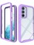 Samsung Galaxy A54 5g Için Hibrit Bumper Tam Koruma Telefon Kılıfı - Mor (Yurt Dışından) 1