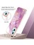 Oppo A36 / Realme 9i Için Mermer Şık Desenli Tpu Tampon Telefon Kılıfı - Pembe (Yurt Dışından) 2